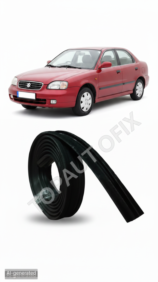 Suzuki Baleno Door glass channel Patti plastic back 2 pcs