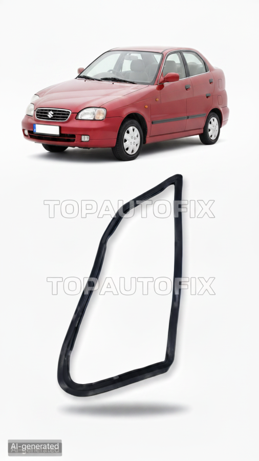 Suzuki Baleno Door quarter glass rubber 2 pcs set